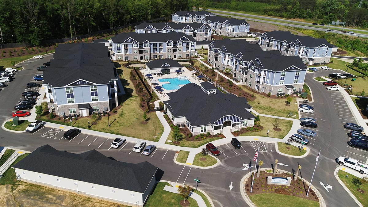 The Retreat at Sixty Eight - Aerial View