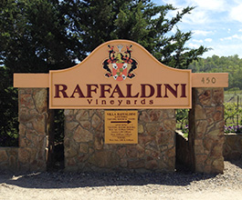 Vineyards of Swan Creek / Raffaldini Vineyards - Entrance Vineyards of Swan Creek / Raffaldini Vineyards - Entrance