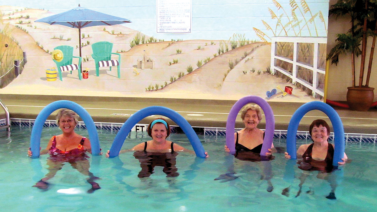 Cambridge Village of Apex - Independent Living - Pool Exercise