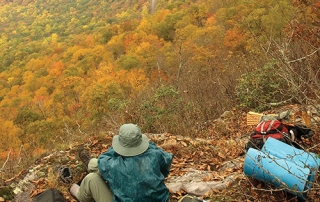 NC Mountain to Sea Trail - relaxing