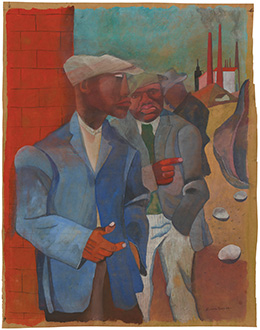 Romare Howard Bearden, Factory Workers Romare Howard Bearden, Factory Workers