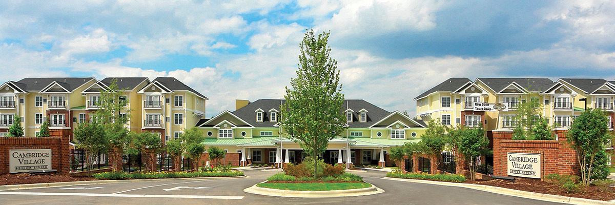 Cambridge Village of Apex - Independent Living - Entrance