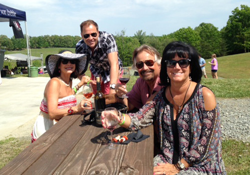 Wineries in Thurmond - Jones von Drehle Vineyards & Winery - Group Photo