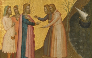 Ghissi’s Acteus and Eugenius Implore St. John the Evangelist to Restore Their Wealth