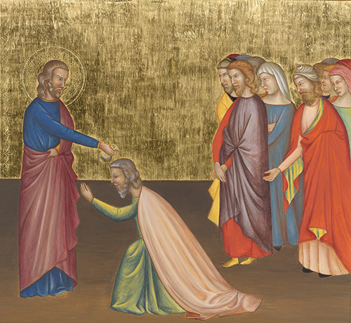 Ghissi’s Acteus and Eugenius Implore St. John the Evangelist to Restore Their Wealth Ghissi’s Acteus and Eugenius Implore St. John the Evangelist to Restore Their Wealth