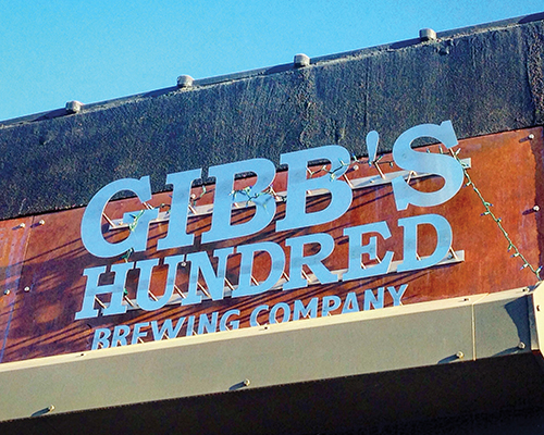 Gibb’s Hundred - sign