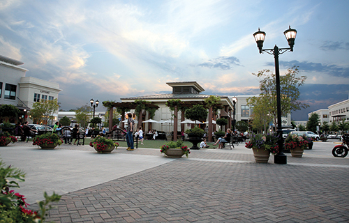North Hills - courtyard North Hills - courtyard