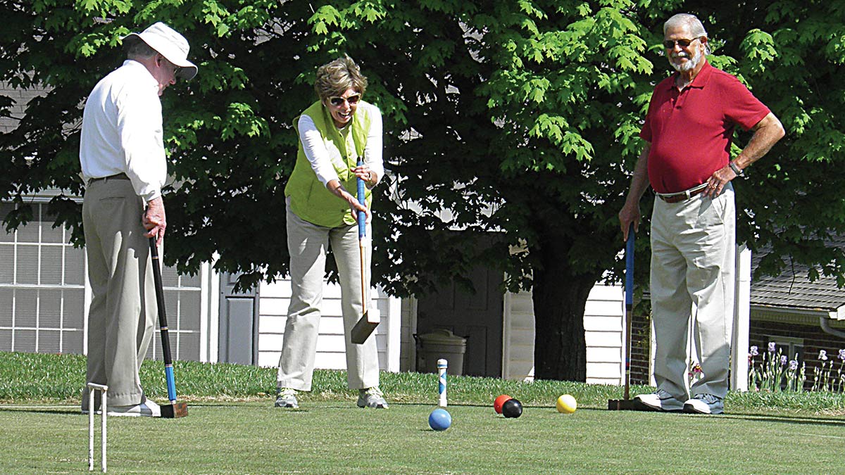 Arbor Acres - Independent Living - Croquet