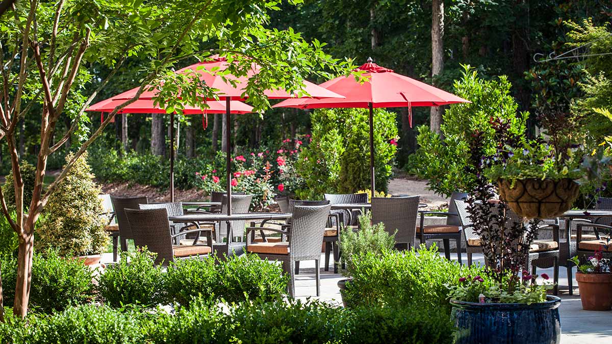 Preston Pointe - Independent Living - Patio