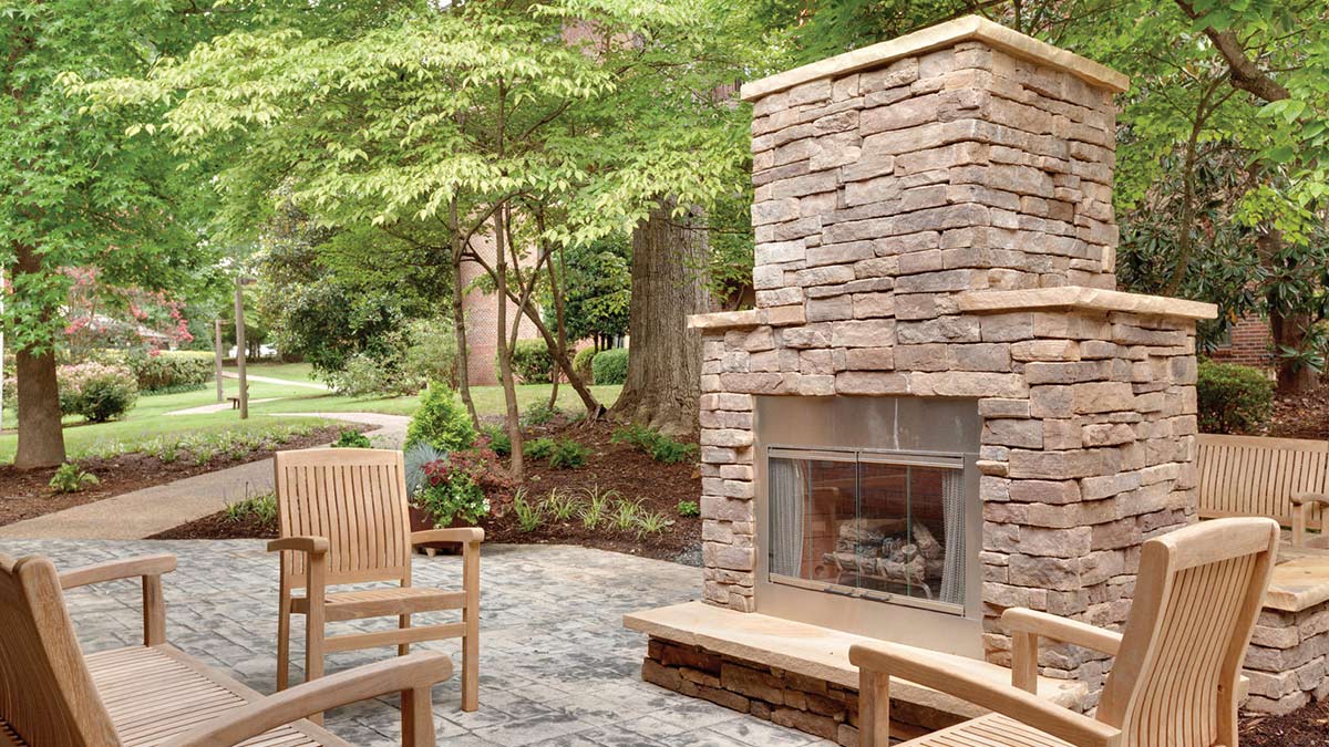 The Oaks at Whitaker Glen - Life Plan Community - Fireplace