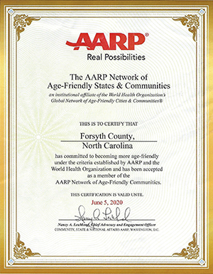 AARP Certificate