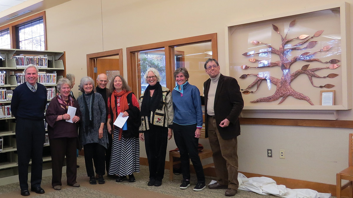 Berry Award Recipients & Tree of Life Sculpture