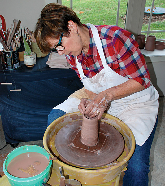 Creative Power - Debbie McDaniel - Pottery Wheel