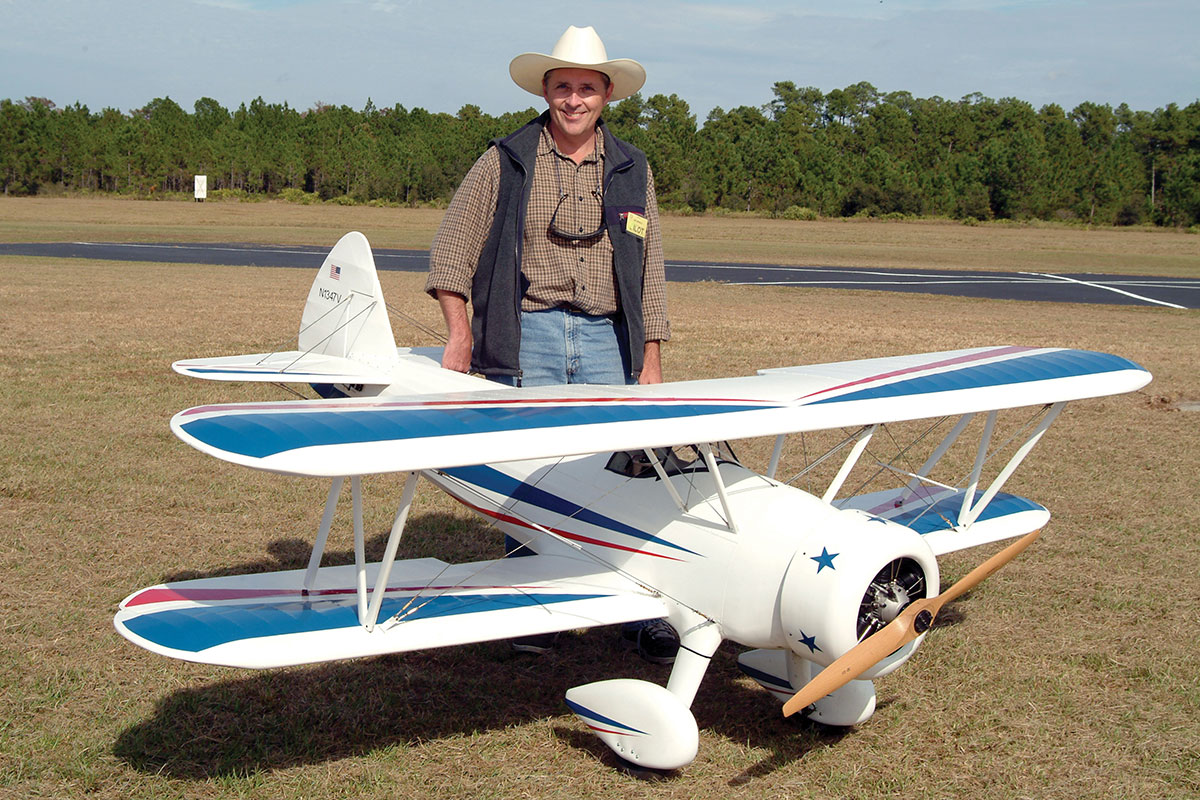 Salad Days - Doug Calaway with remote-controlled airplane