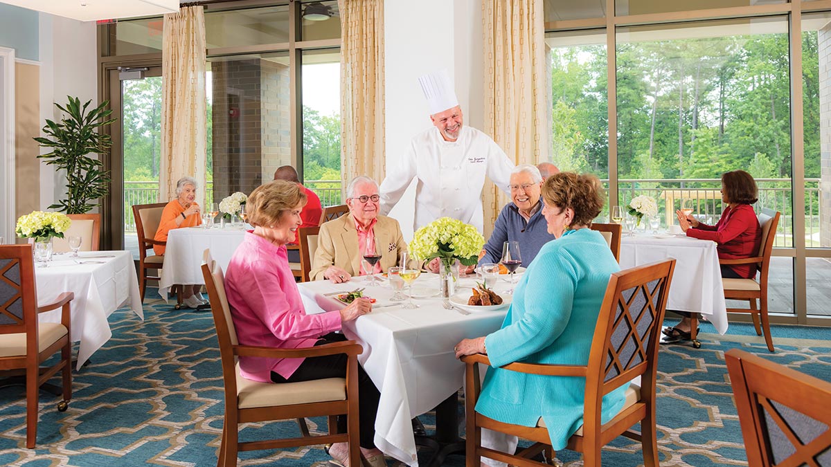 Kisco Senior Living - The Cardinal at North Hills - Dining