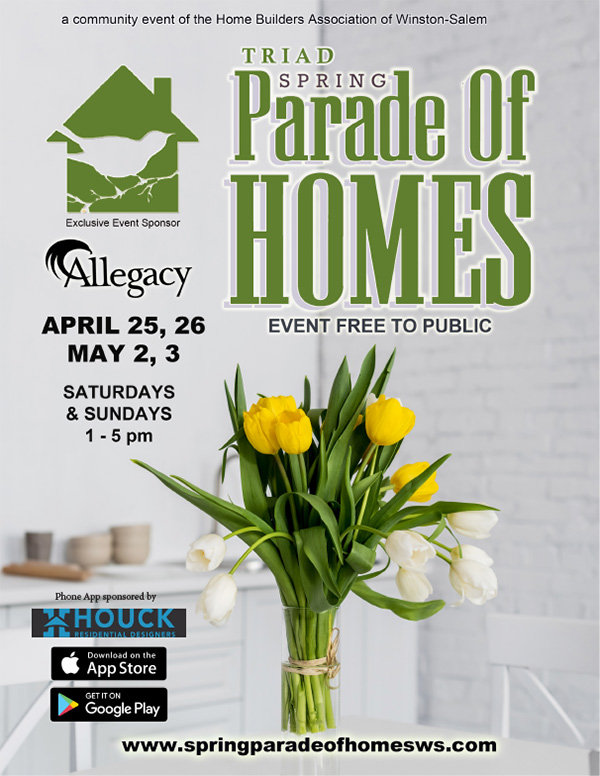 Triad Parade of Homes - Spring 2020 Flyer