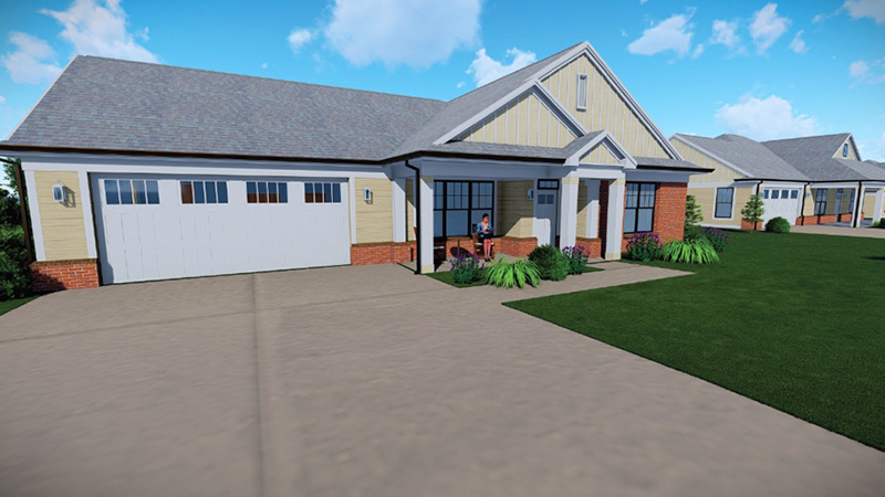 Friends Homes - Cottage Rendering