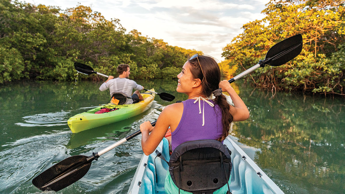 Kayaking Everglades