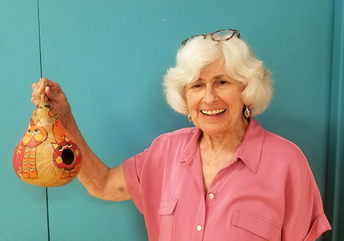 CAN-NC - Art Programs - Painted Gourd