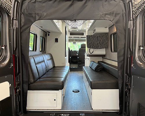 RV Traveling - Class B - Interior